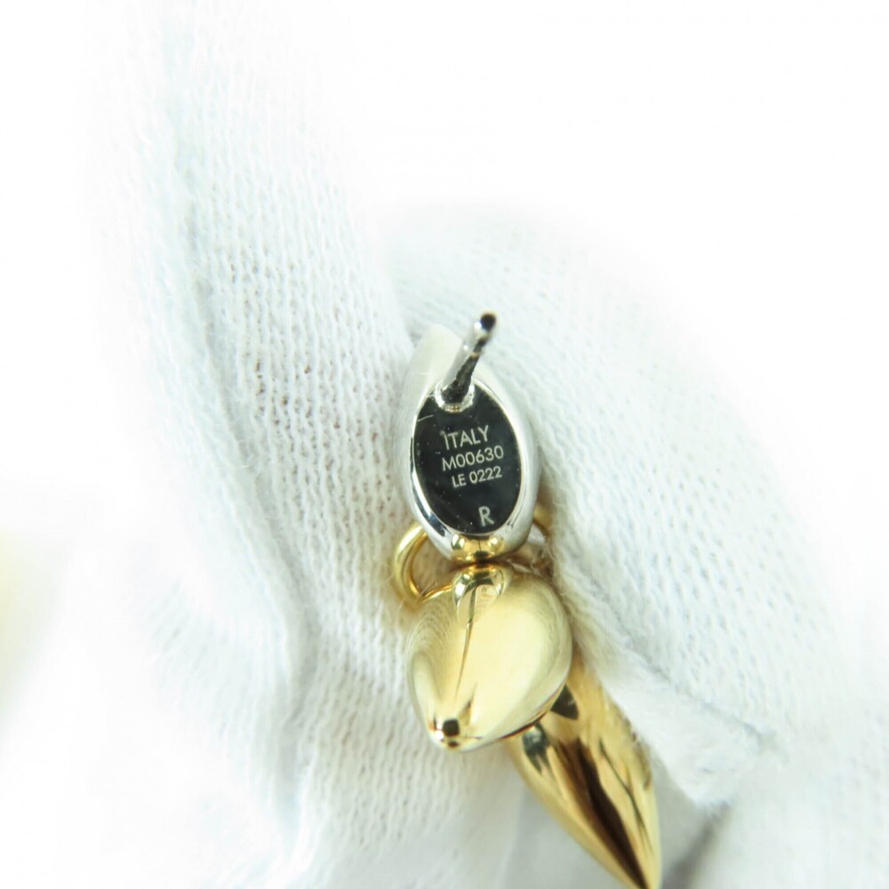 LOUIS VUITTON Gold Earrings - Picture 8 of 8